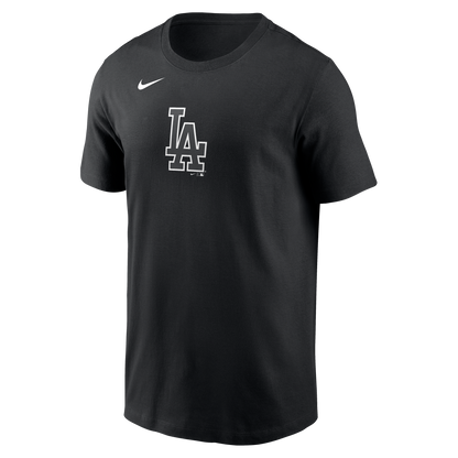 Nike Men's Los Angeles Dodgers Shoot For The Sky T-Shirt-Black