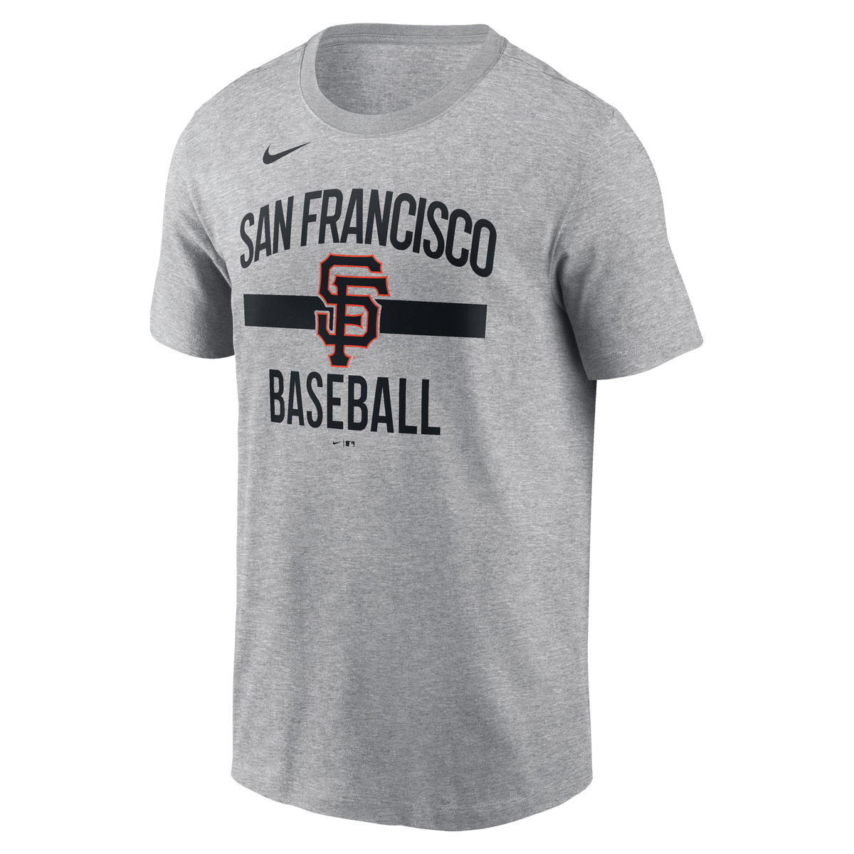 Nike San Francisco Giants Arched T-Shirt-Heather Gray