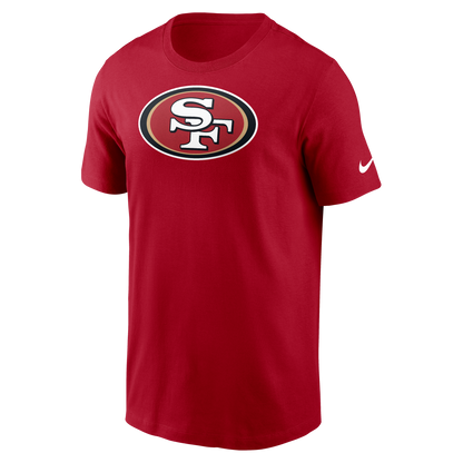 Nike Men's San Francisco 49ers Logo T-Shirt-Red