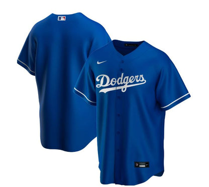 Nike Men's Los Angeles Dodgers Royal Alternate 2020 Replica Team Jersey