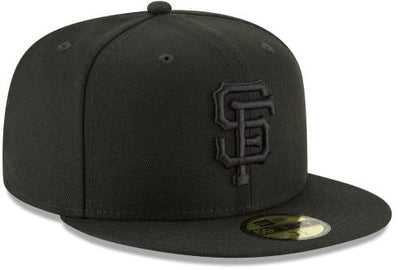 SAN FRANCISCO GIANTS NEW ERA BASIC COLLECTION 59FIFTY-BLACK
