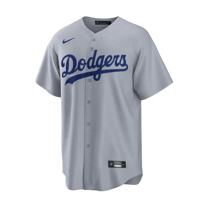 Nike Men's Los Angeles Dodgers Gray Alternate 2026 Replica Team Jersey