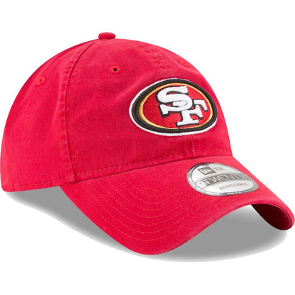 SAN FRANCISCO 49ERS NEW ERA CORE CLASSIC 9TWENTY ADJUSTABLE HAT