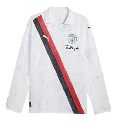 Puma Manchester City x KidSuper 2025 CWC Long Sleeve Retro Jersey