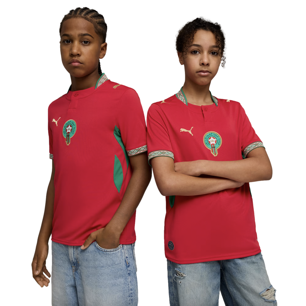 Puma Morocco 2026 Youth Home Jersey