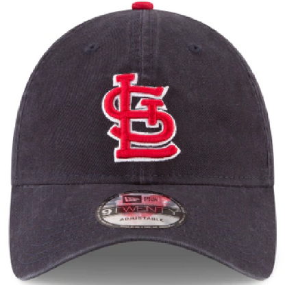 St Louis Cardinals New Era Core Classic ALT 9TWENTY Adjustable Hat-navy