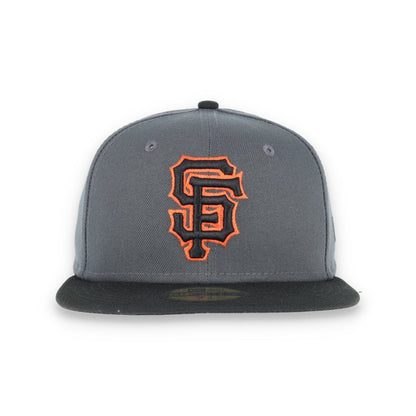 San Francisco Giants New Era 59Fifty Fitted Hat-Dark Grey/Black