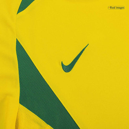Retro RONALDO #9 2002/03 Mens Brazil Home Jersey