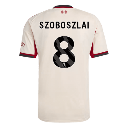 SZOBOSZLAI #8 Mens Liverpool Away Jersey 2025/26