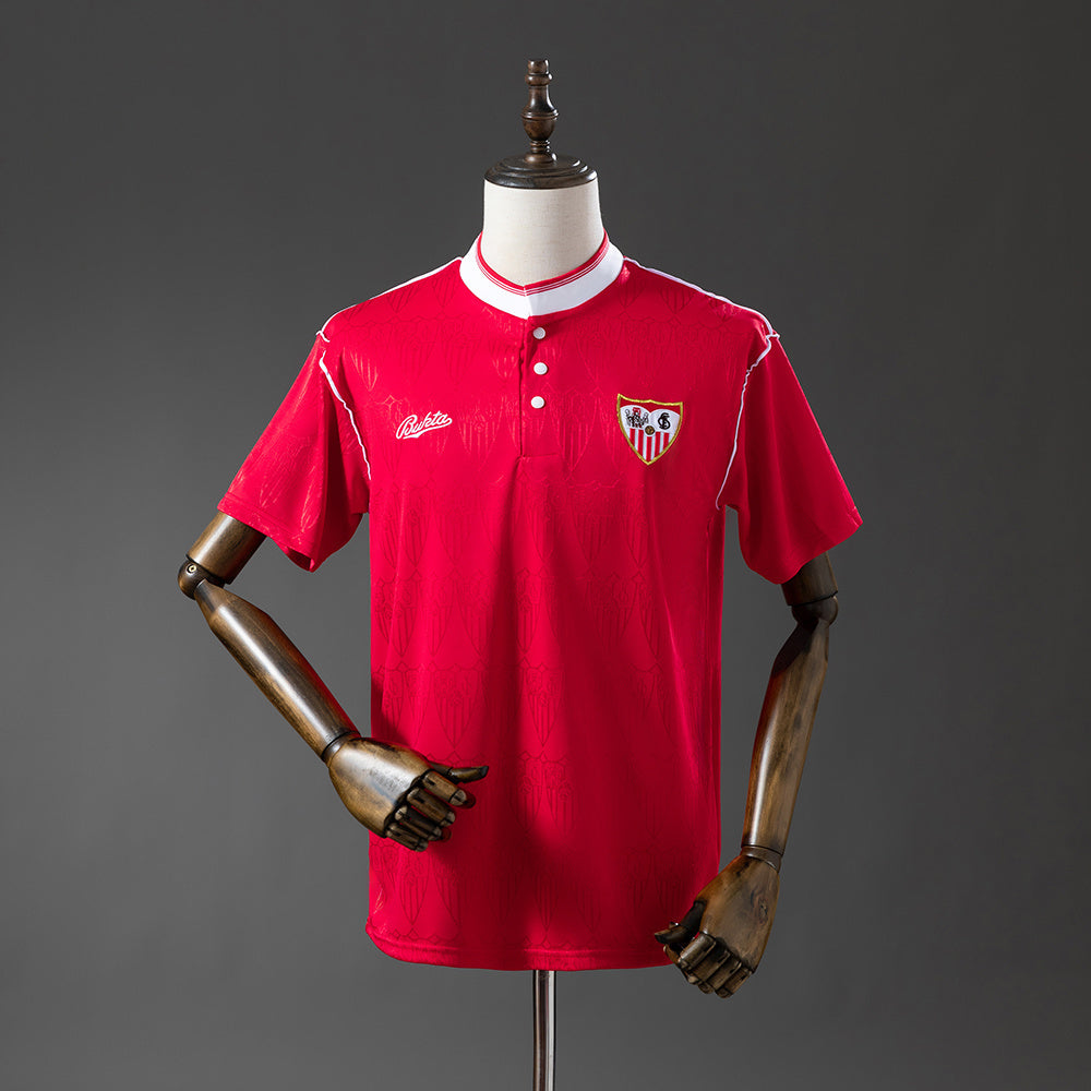 Sevilla Jersey 1991-92 Away Retro Football Kit