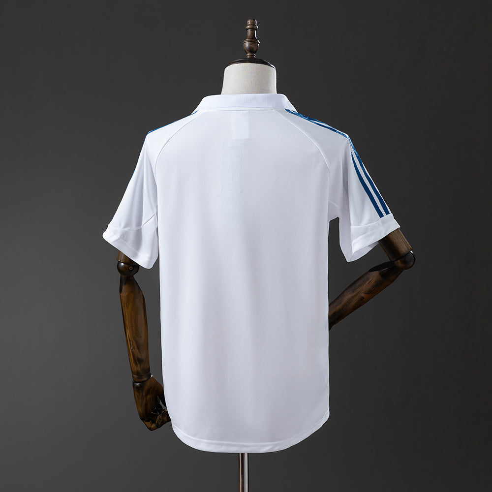 Real Madrid Jersey 2001-02 Retro Home Football Kit