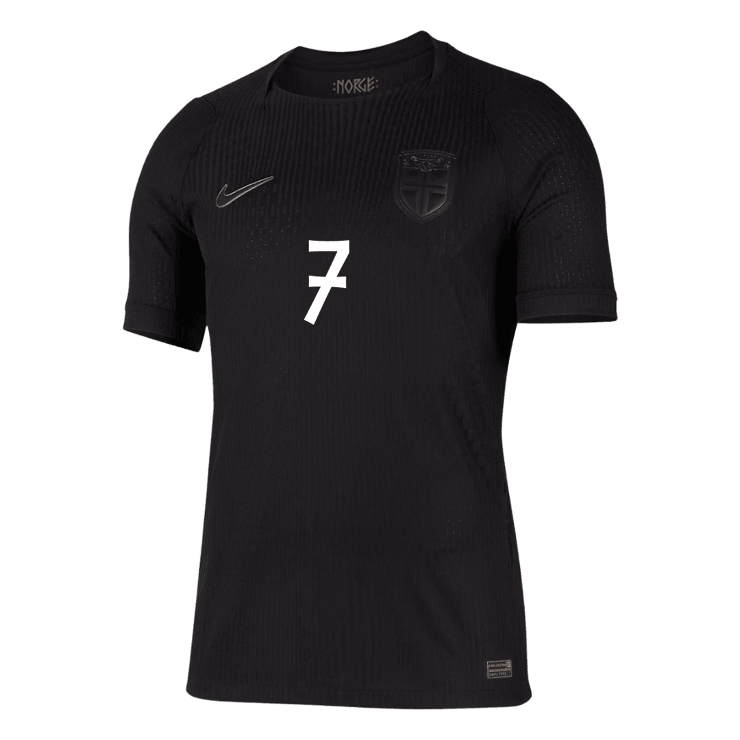 SØRLOTH #7 Mens Norway World Cup Away Jersey 2026 - Player Version (Slim Fit)