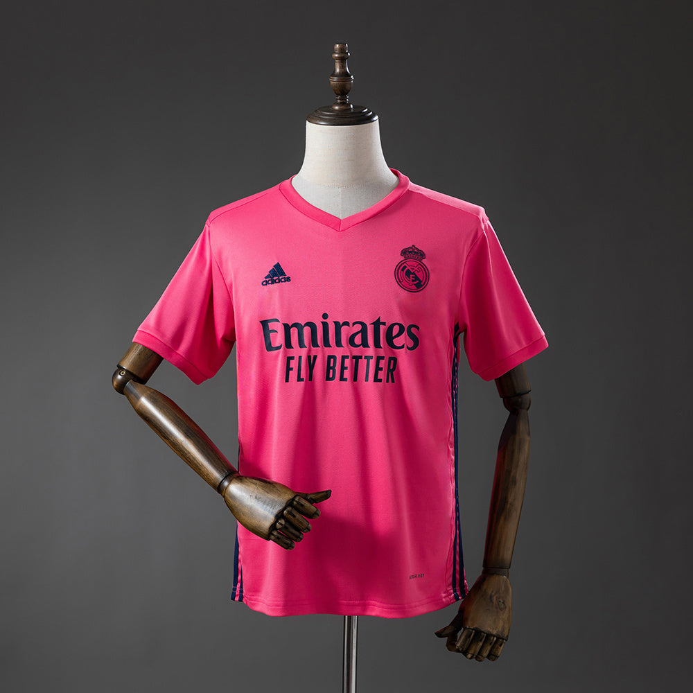 Real Madrid Away Jersey 2020-21 Retro Football Kit Soccer Shirt