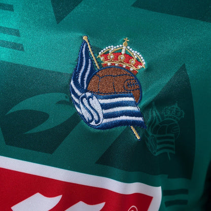 Real Sociedad Away Jersey 1995-1996 Football Kit Soccer Shirt