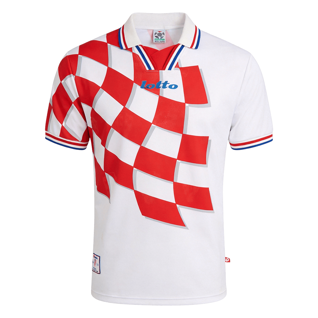 Retro 1998 Mens Croatia World Cup Home Jersey