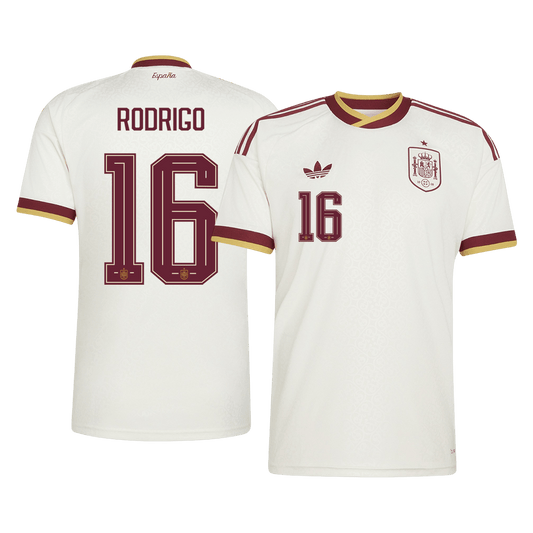 RODRIGO #16 Mens Spain World Cup Away Jersey 2026