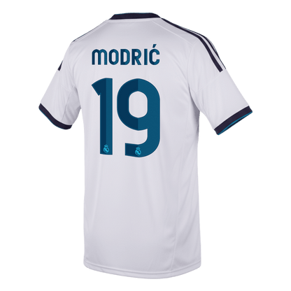 Retro MODRIĆ #19 2012/13 Mens Real Madrid Home Jersey