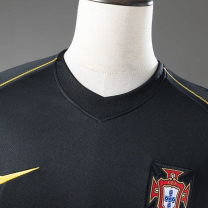 Retro Portugal Away Jersey 2006 Long Sleeves Football Kit Soccer Shirt