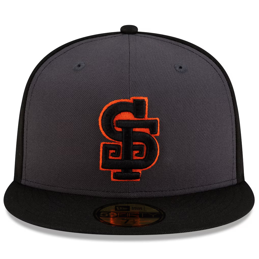 San Francisco Giants NEW ERA 59FIFTY FITTED CAP-GRAY/BLACK