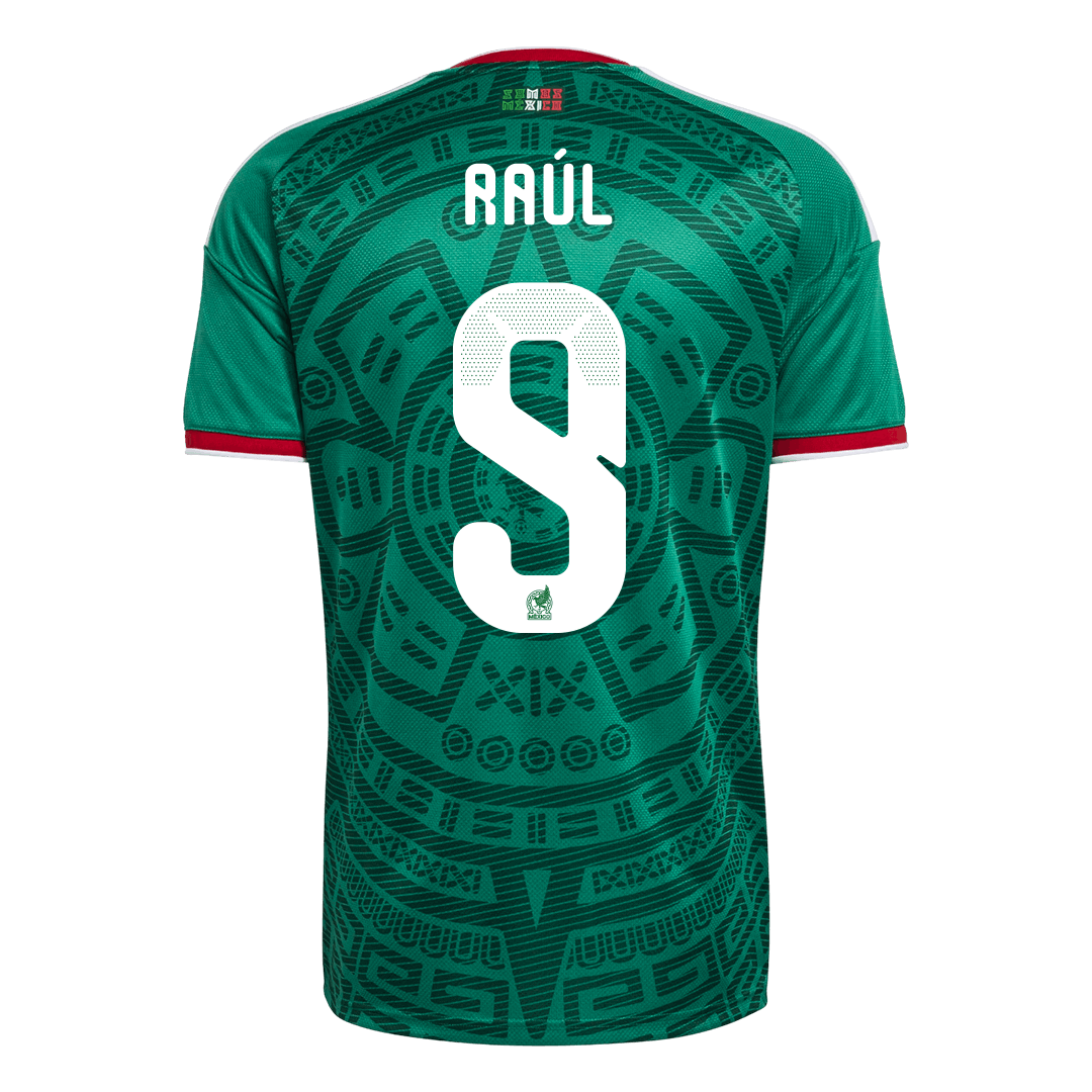Raúl #9 Mens Mexico World Cup Home Jersey 2026 [PREMIUM]