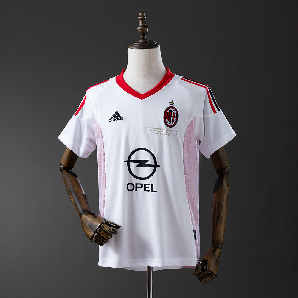 Retro AC Milan Jersey 2002-03 Away Kit