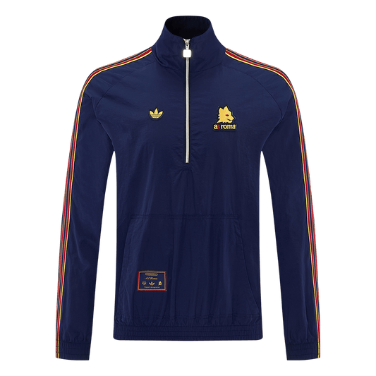 2026 Roma Navy Windbreaker Jacket