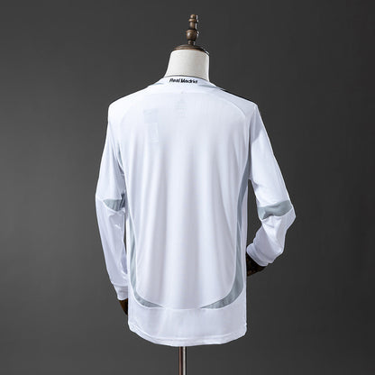 Real Madrid Jersey 2006/07 Home Retro Kit Long Sleeves