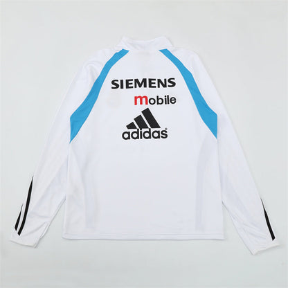 Retro Real Madrid Training Tracksuits 2003-04 Football Kit Soccer Jersey