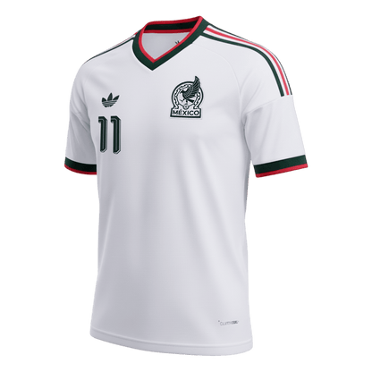 S.GIMENEZ #11 Mens Mexico World Cup Away Jersey 2026