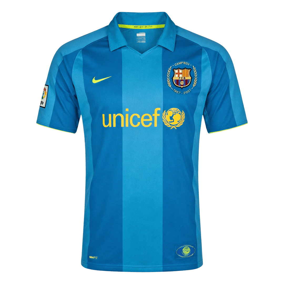 Retro 2007/08 Mens Barcelona Away Jersey