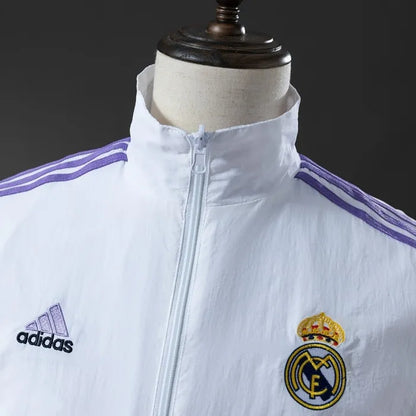 Real Madrid Windbreaker 2025/26 Reversible Football Kit