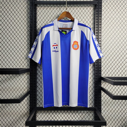 Retro version 1984-1989 Espanyol home Jersey