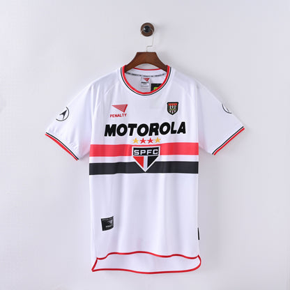 Retro Sao paulo Jersey 2000 Home Football Kit Soccer Jersey
