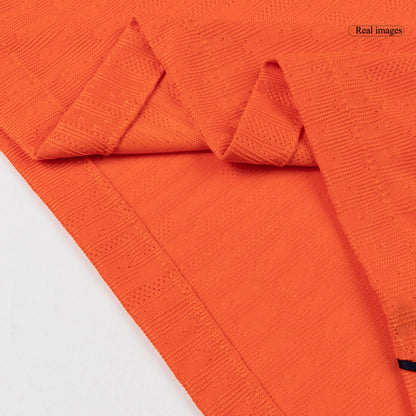 VIRGIL #4 Mens Netherlands World Cup Home Jersey 2026 - Player Version (Slim Fit)