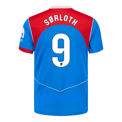 SØRLOTH #9 Mens Atletico Madrid Third Jersey 2025/26