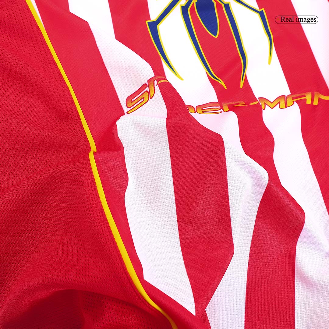 Retro 2004/05 Mens Atletico Madrid Home Jersey