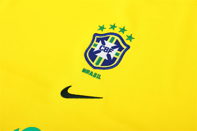 Retro Brazil Training Tracksuits 2002 Football Kit Soccer Jersey