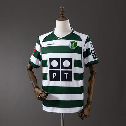 Sporting CP Jersey 2001/03 Home Retro Football Kit