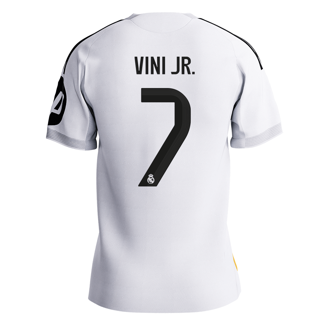 VINI JR. #7 Mens Real Madrid Home Jersey 2025/26 - Player Version (Slim Fit) [PREMIUM]
