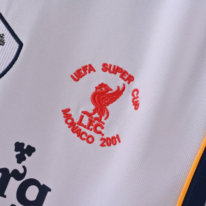 Retro Liverpool Away Jersey 2001-02 Football Kit Soccer Jersey