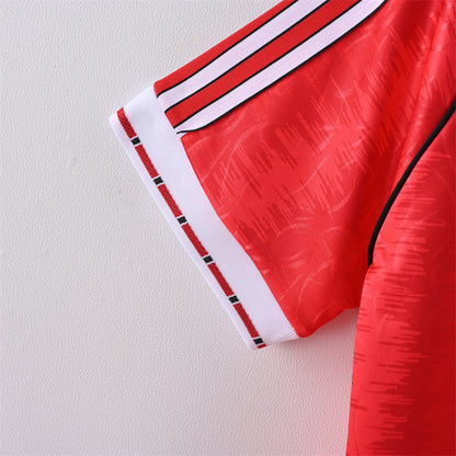 Retro Manchester United Jersey 1991-92 Home Football Kit Soccer Jersey