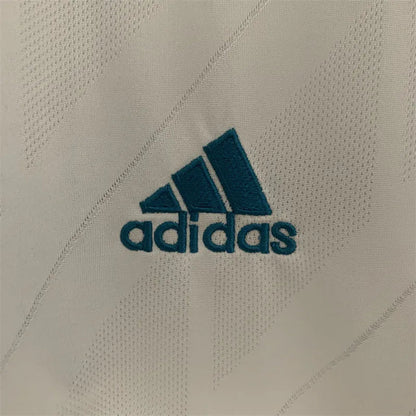 Retro Real Madrid Home Kit 17/18 Long Sleeves football Jersey