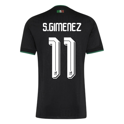 S.GIMENEZ #11 Mens Mexico World Cup Third Jersey 2026 - Player Version (Slim Fit)