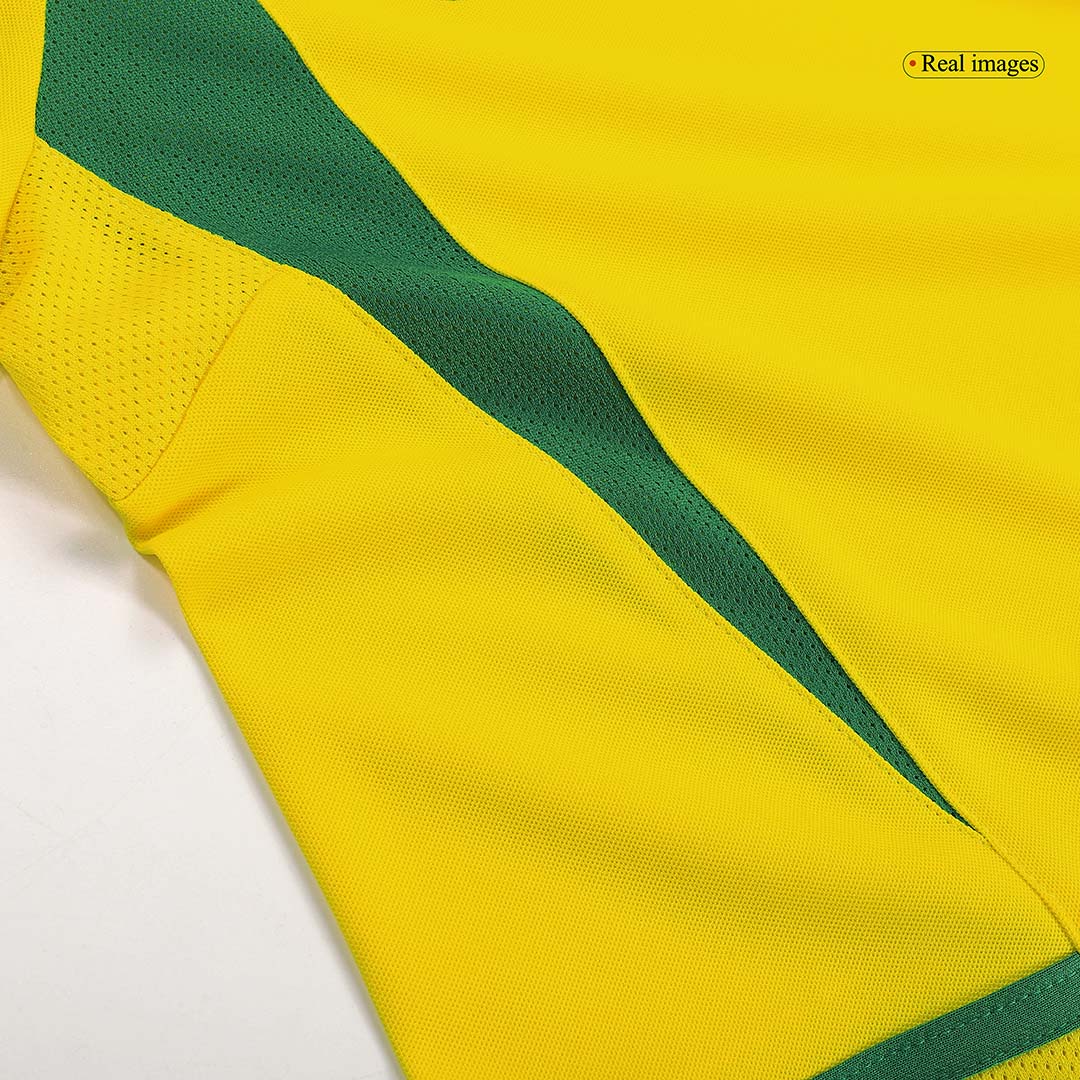 Retro CAFU #2 2002/03 Mens Brazil Home Jersey