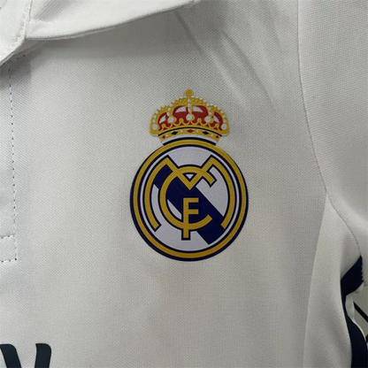 Retro Kids Real Madrid Home Jersey 16/17