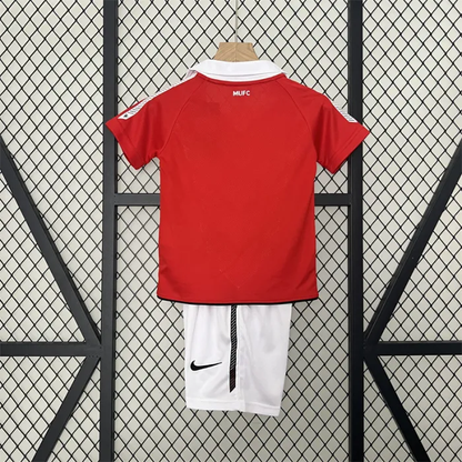 Retro Kids Manchester United Home Jersey 10/11