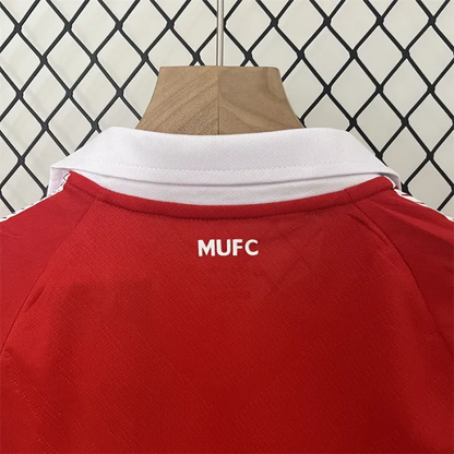 Retro Kids Manchester United Home Jersey 10/11