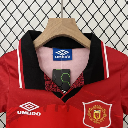Retro Kids Manchester United Home Jersey 94/96