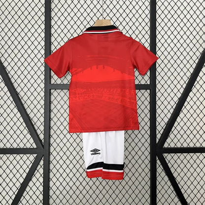 Retro Kids Manchester United Home Jersey 94/96