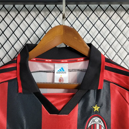 Retro AC Milan Home Kit 98/99 Football Jersey